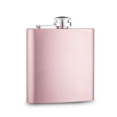 Powder Coated 7oz Flask,304 stainless steel , Food Degree