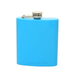 Powder Coated 7oz Flask,304 stainless steel , Food Degree