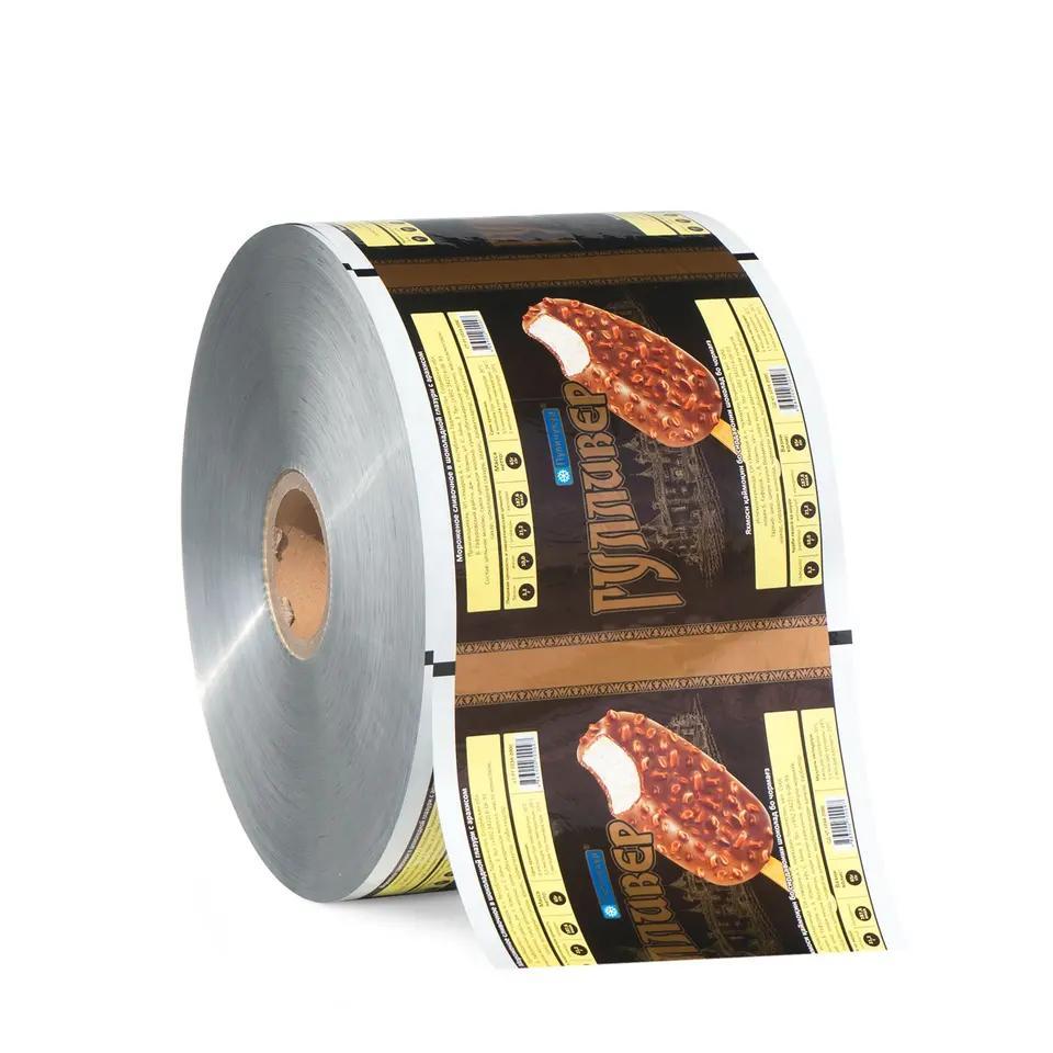 packaging film roll for ice cream