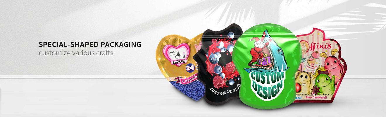 custom shaped pouch supplier and manufacturer