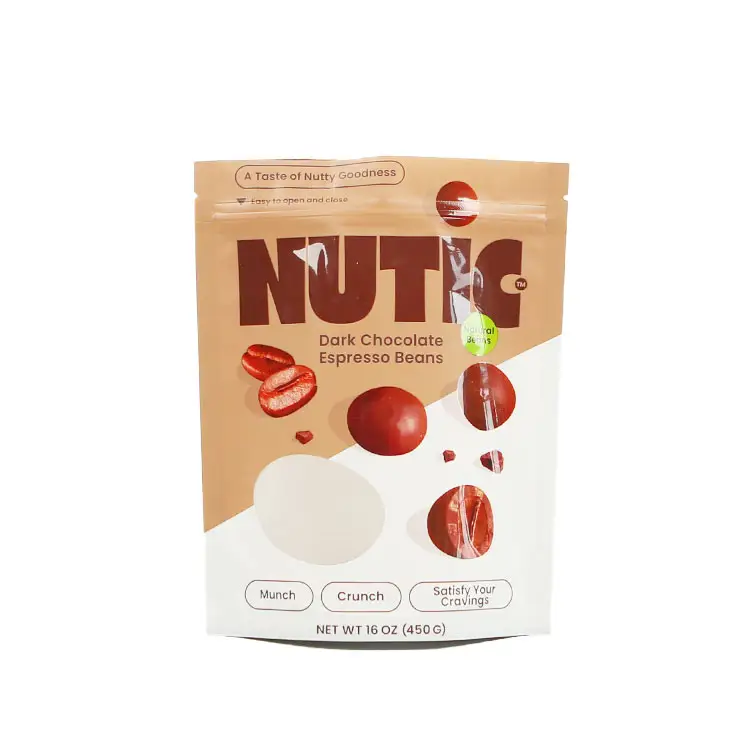 stand up zipper bags for nuts