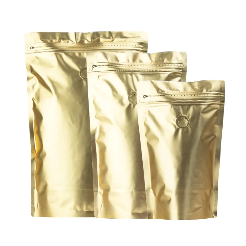 Tea packaging foil stand up bags wholesale