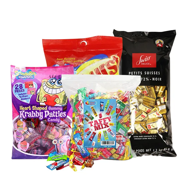 custom printing candy packaging bags