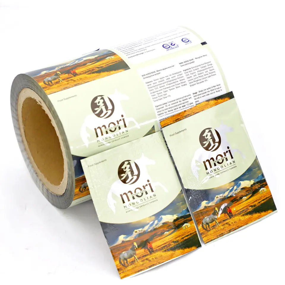 sample sachet packaging pouch films