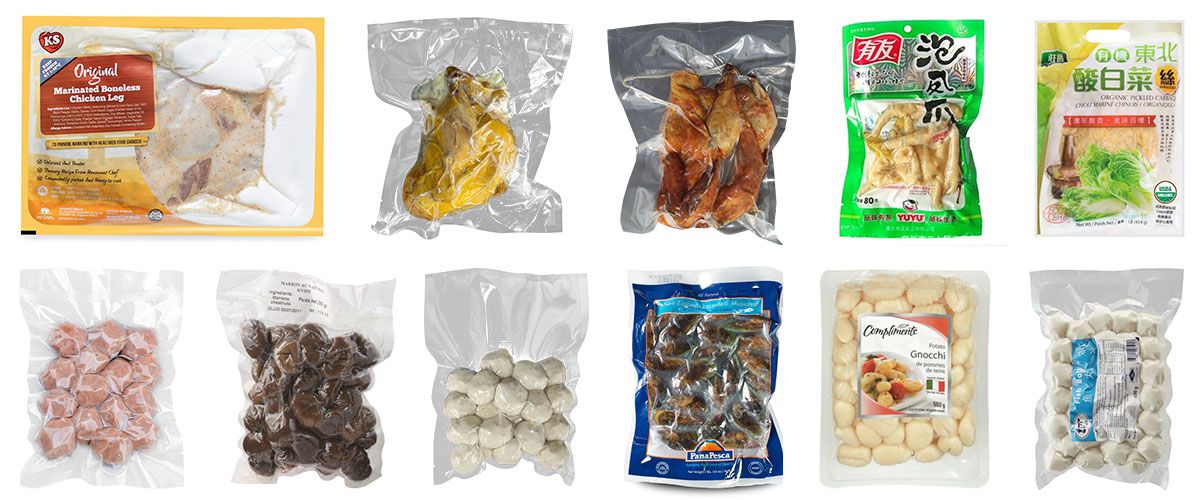 custom frozen food packaging bag supplier
