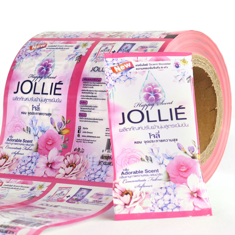 cosmetic roll stock films sachet package