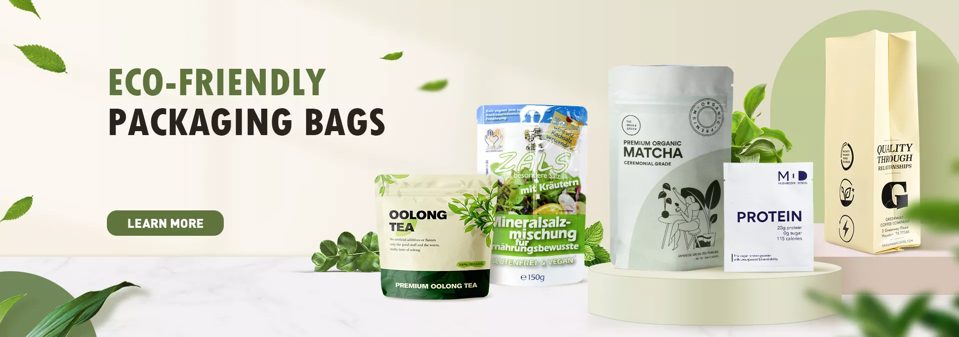 eco-friendly coffee bags