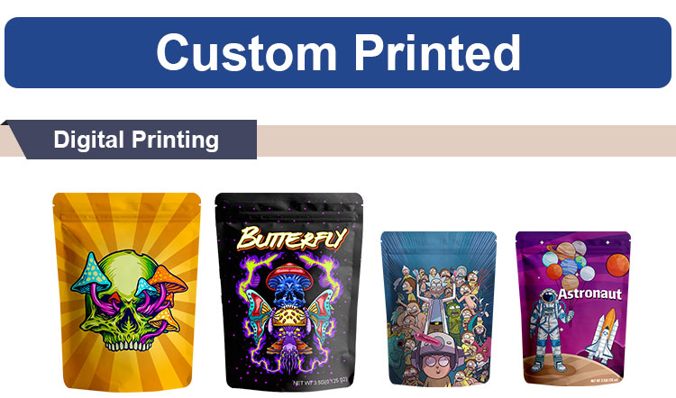 digital printing for stand up pouch