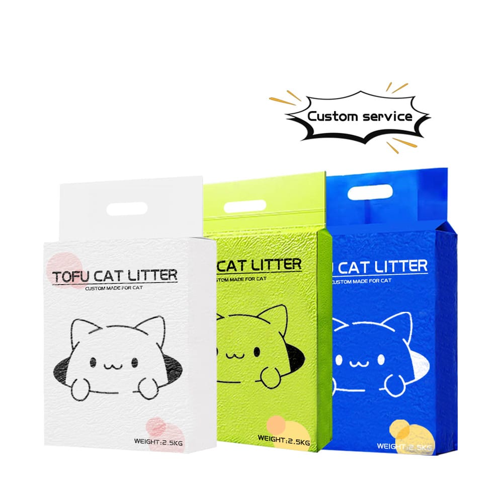 custom cat litter packaging wholesale