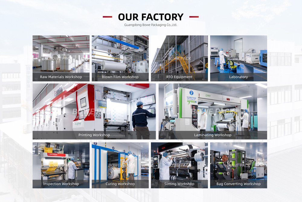 Roll stock film factory,packaging film roll supplier in China - BowePack