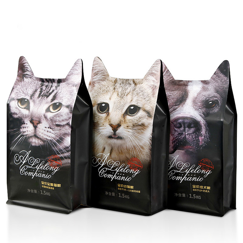 Shaped Pouch for Pet Food Packaging