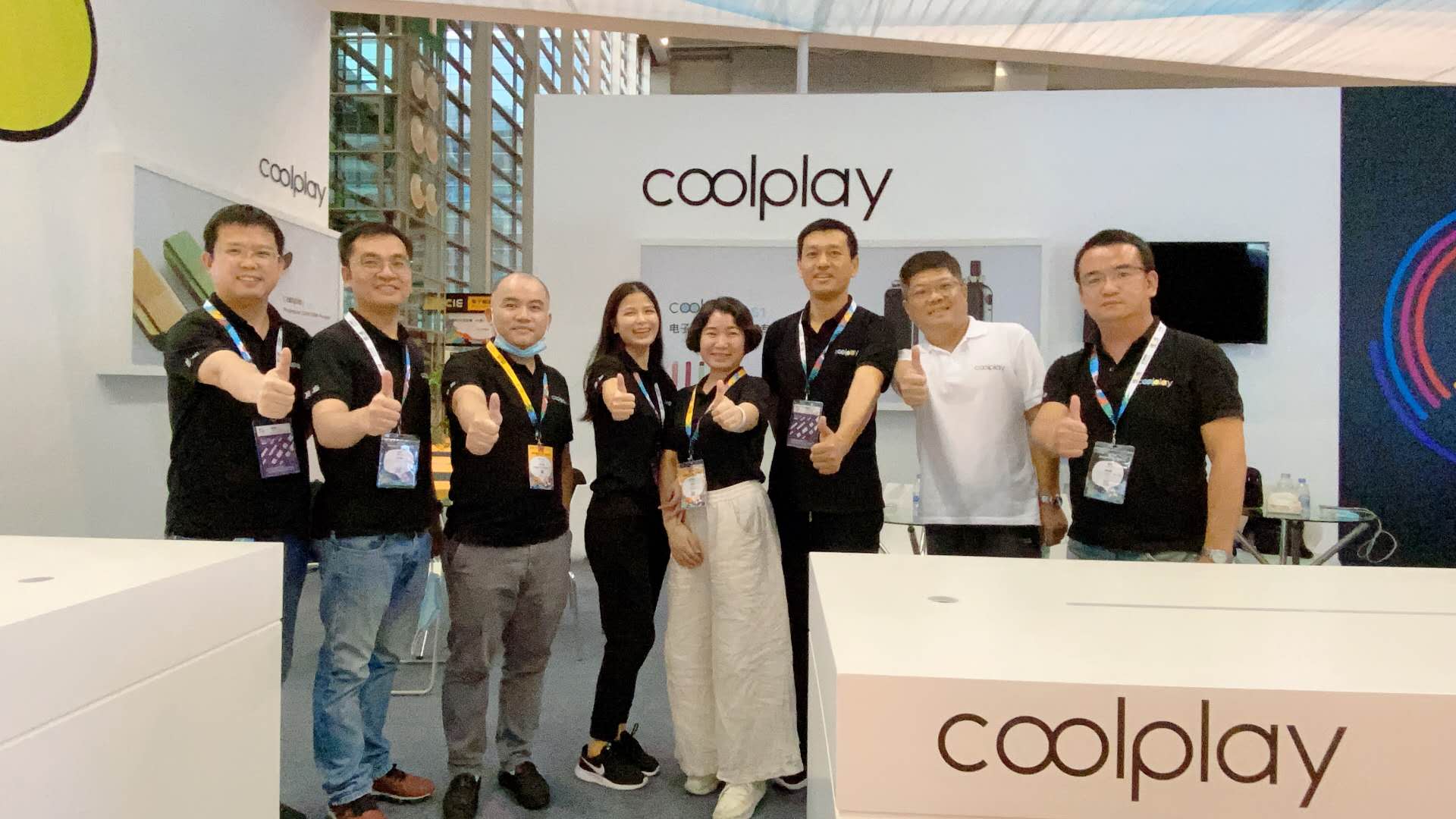 COOLPLAY Exhibits in IECIE 2020 Shenzhen Expo