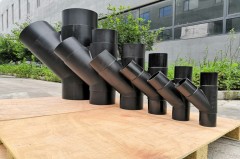 High-Density Polyethylene (HDPE) Butt Fusion Fittings Black