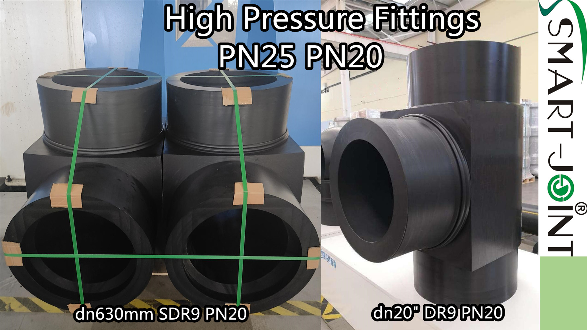 High Pressure HDPE pipes and fitting for firefighting/oiling&gas
