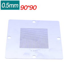 BGA universal steel mesh 90*90 tin mesh mobile phone repair CPU chip BGA ball steel mesh household pass