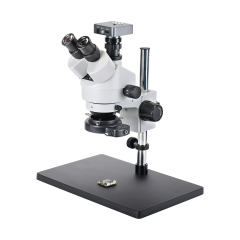 48MP HDMI Digital USB Microscope Camera 3.5X-90X Simul-Focal Trinocular Stereo Microscope Soldering PCB Jewelry Repair Kit