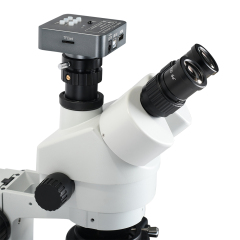 48MP HDMI Digital USB Microscope Camera 3.5X-90X Simul-Focal Trinocular Stereo Microscope Soldering PCB Jewelry Repair Kit