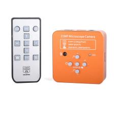 21MP 1080P 60FPS 2K Full HD HDMI USB Electronic Industry Microscope Camera Digital Magnifier for PCB Repair Examine Gems