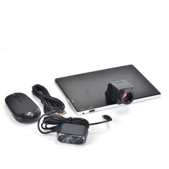 Full set 5.0MP 9 Inch Screen AIO Digital Tablet USB TF Card Measurement FULL HD Tablet Industrial Microscope Camera with 180X Lens 1091