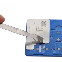 Solder Paste Flux Scraper Metal Spudger BGA Paver Thermal Grease Paste Assistant for iPhone Repair Welding Flux Scraper