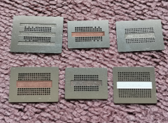 Set of 12 DDR DDR2 DDR3 DDR5 Memory Stencils Memory Memory Stencils Direct Heating Stencils