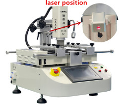 Laser positioning bga reballing machine TV PS4 laptop mobile IC repairing tools BGA rework station price LV-06