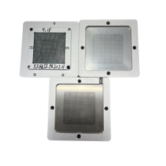 Xbox series s cpu BGA Reballing Kit IC Chip Reballing Station Rework Machine Accessory Silver Platform Template Holder Fixture Jig Kit Set