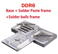 3pcs/set 9 in 1 BGA Reballing Stencil Kits for DDR6 Tin Planting Platform BGA template