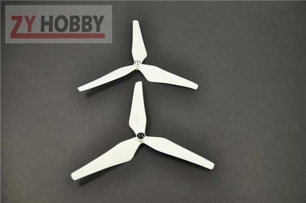1 Pair of White 9450 Prop 3 BLADES Propeller For Phantom 1&amp;amp;2 Vision 9.4x5.0 CW CCW