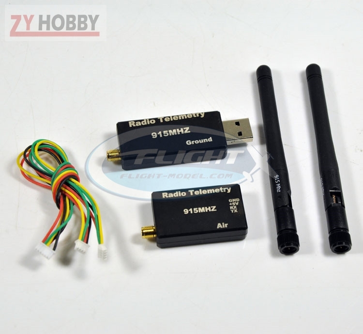 915Mhz FPV 3DRobotics 3DR Radio Telemetry Kit Module With Case For APM 2.5 2.6