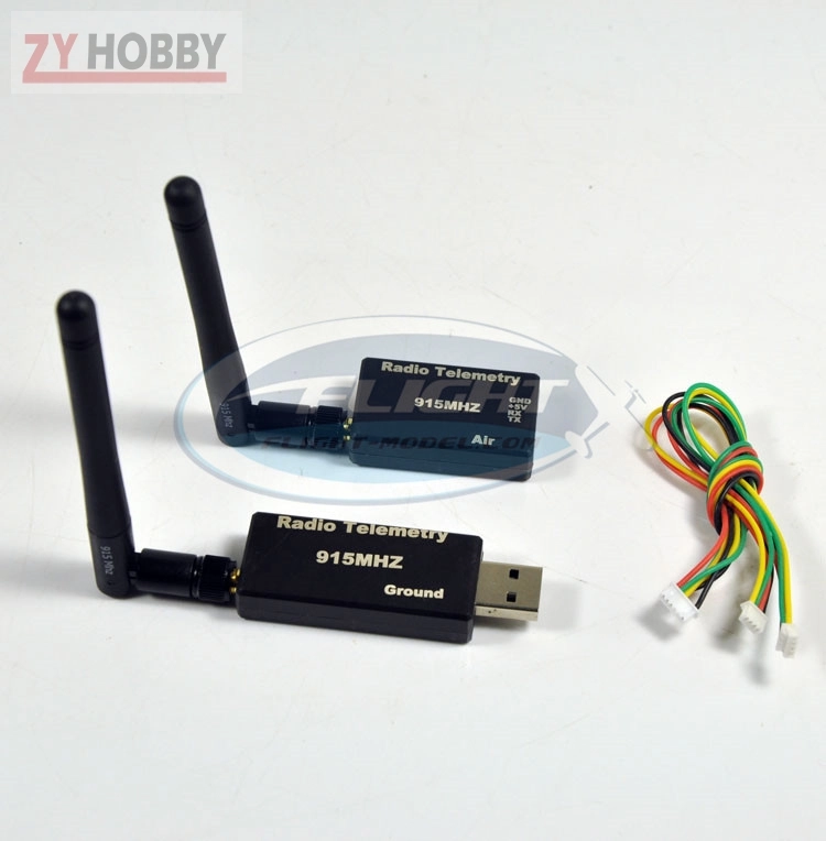 915Mhz FPV 3DRobotics 3DR Radio Telemetry Kit Module With Case For APM 2.5 2.6