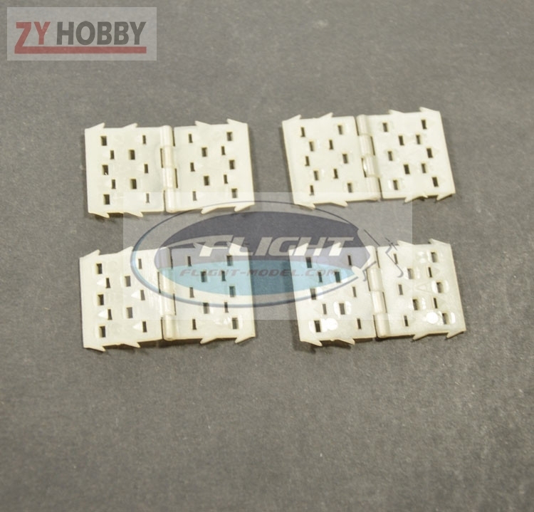 10pcs 23x40mm Nylon Pinned Hinges DIY Parts