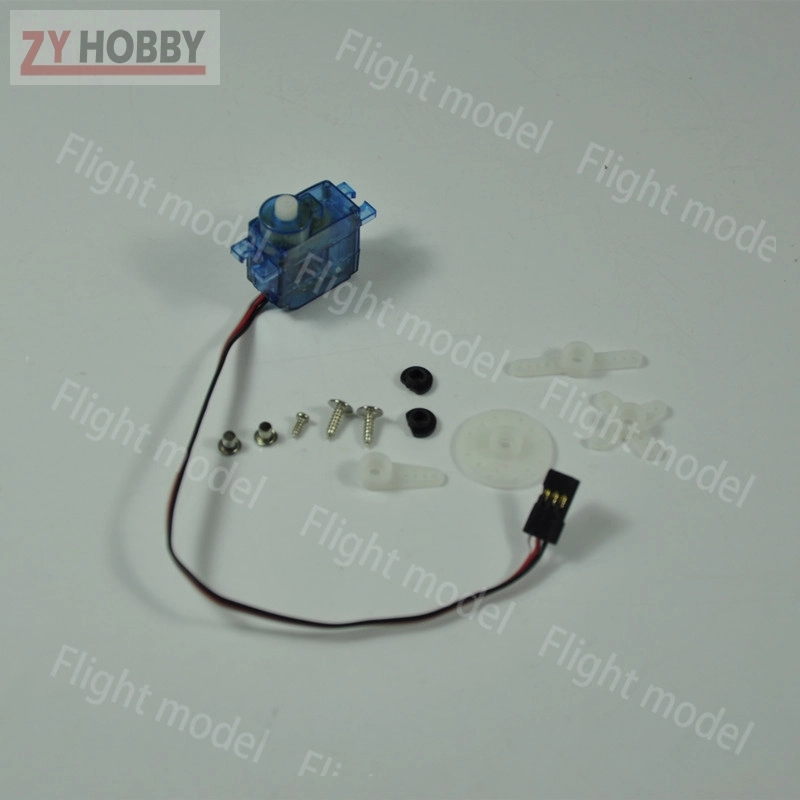 PZ-15178 4.8v-6.0v 9g Micro Plastic Gear Servo 22.9*12*27.3mm For 450 RC Helicopter