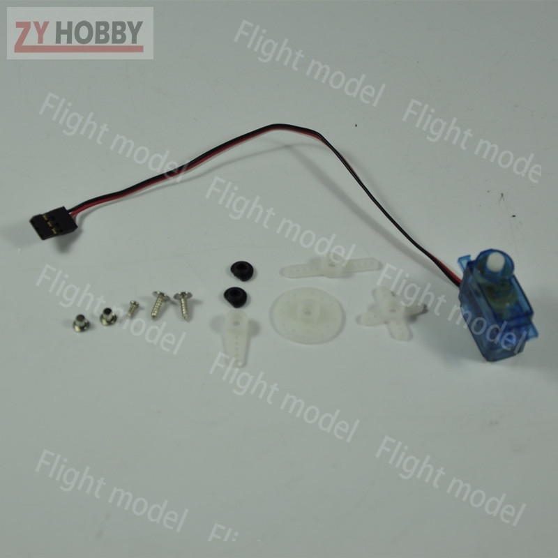 PZ-15178 4.8v-6.0v 9g Micro Plastic Gear Servo 22.9*12*27.3mm For 450 RC Helicopter