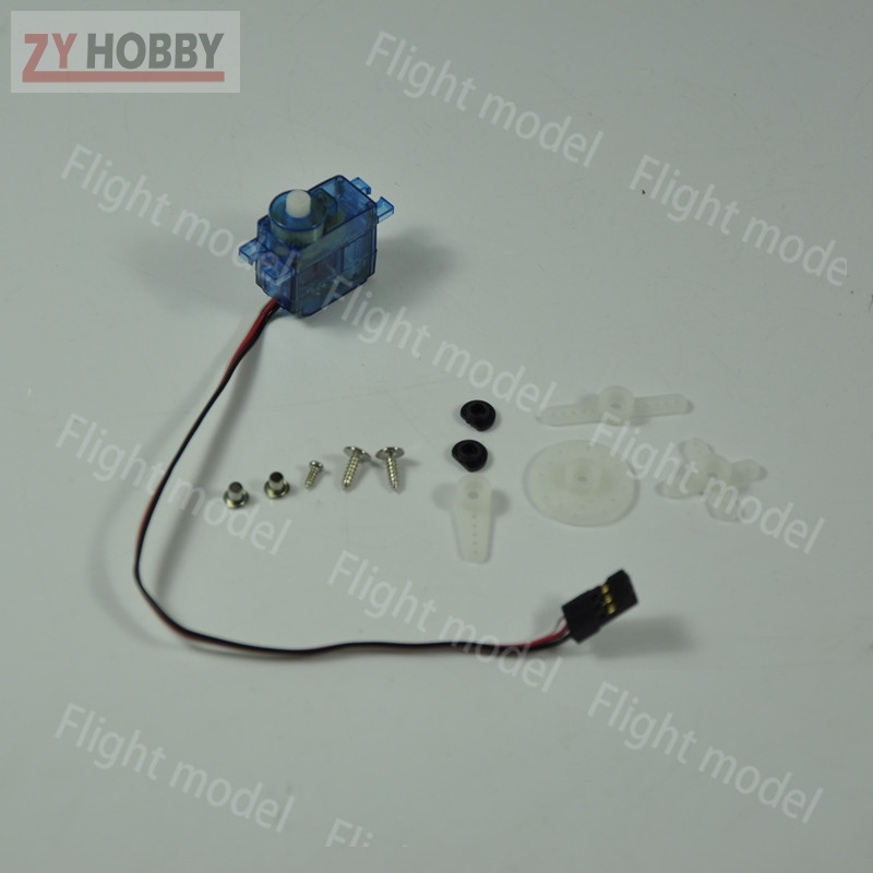 PZ-15178 4.8v-6.0v 9g Micro Plastic Gear Servo 22.9*12*27.3mm For 450 RC Helicopter