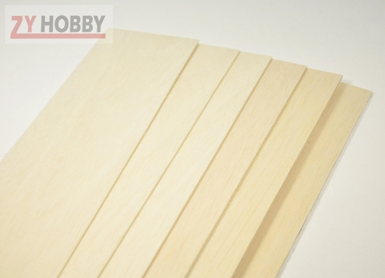 10 Sheets BALSA WOOD 600x100x3mm BEST QUALITY Model Balsa Wood For Airplane Model