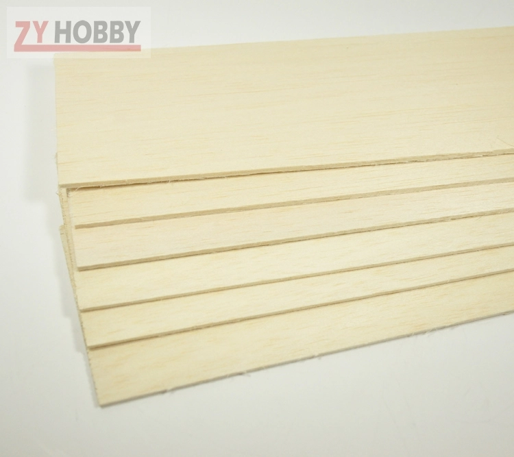 10 Sheets BALSA WOOD 600x100x3mm BEST QUALITY Model Balsa Wood For Airplane Model