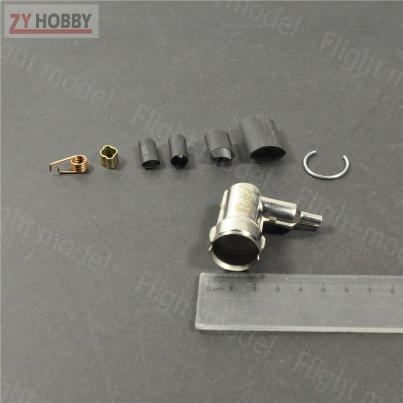 Rcexl Spark Plug Caps and Boots for NGK BMR6A 14MM KIT RC Engine