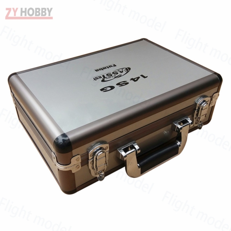 Portable Carry Aluminum Case for Futaba 14SG 10C 8FG 10J 8J T6K, Anti Oxidation