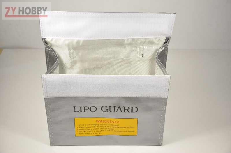 Fireproof 23.5 x18 x 6.5cm RC Lipo Battery Safe Bag