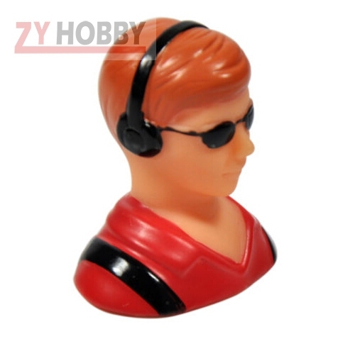 Zyhobby 1/10 Scale Figure Pilots Model With Headset&amp;amp;Glass For RC Airplane Accessories Hobby
