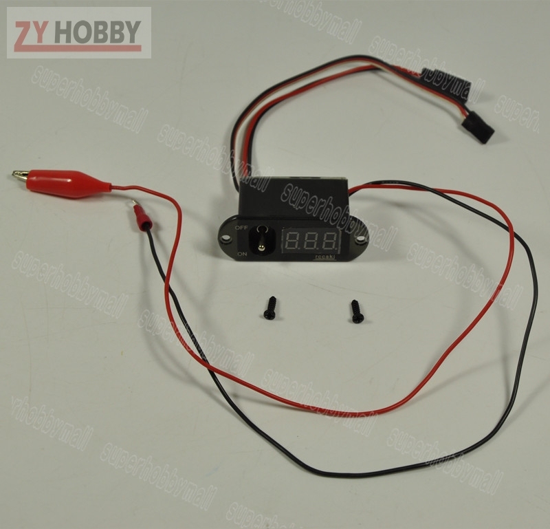 3 in 1 LCD Display Digital Switch Methanol Igniter Nitro Ignition For FUTABA/JR plug