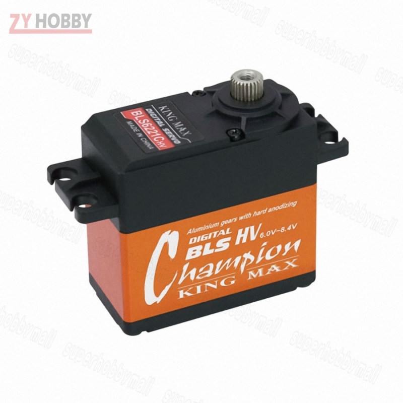 KINGMAX BLS6221CHV 21.6kg.cm  Digital Steel Gears HV Brushless Standard Servo