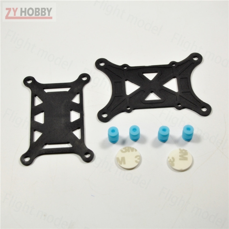 Black flight control damping plate Controller Board Anti-vibration Set Shock Absorber For APM 2.5 2.6/KK/MWC