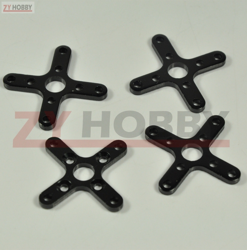 1pc Outrunner Propeller Metal Motor Mount For GT22 BL22 Series Cross holder Black