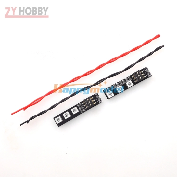 12V RGB Tricolor LED 3/6 Color Switch-Control LED Light Board/LED Strip For Quadcopter