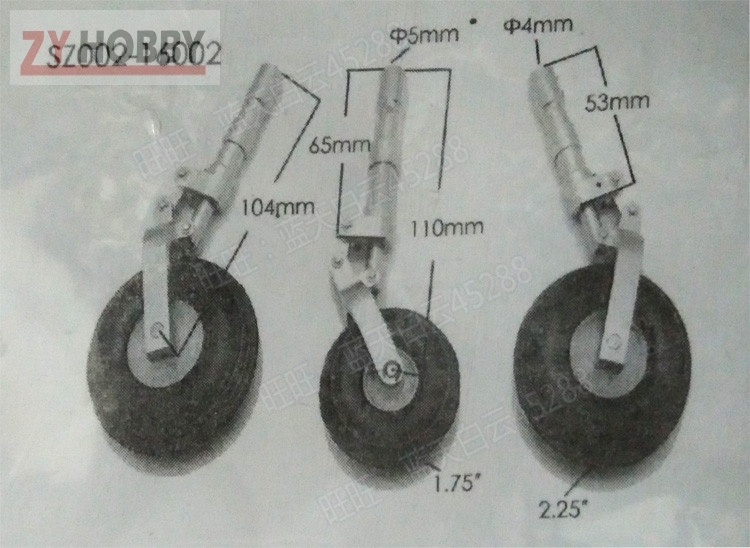 Aluminum Alloy Undercarriage Anti-vibration Landing Gear For Class 120 Airplane