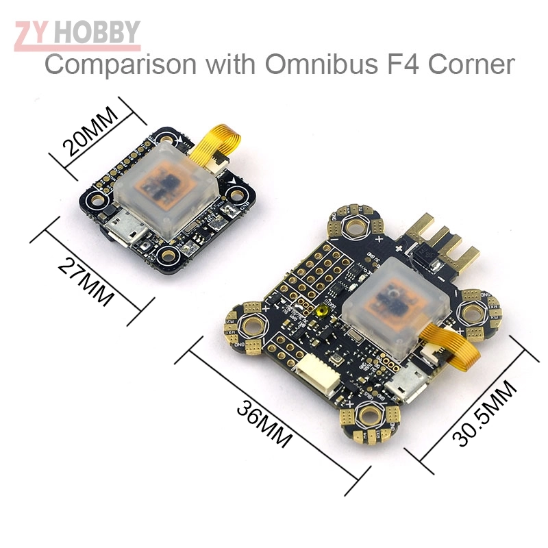 Omnibus F4 Corner Nano Flight Controller Build-In OSD