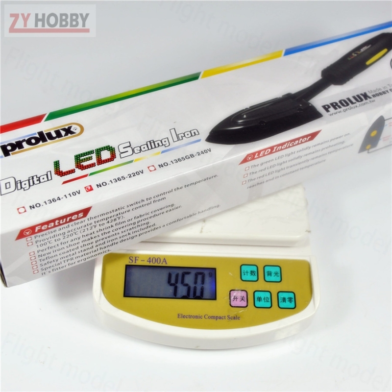 EU Standard Electric Sealing Iron with LED Indicator