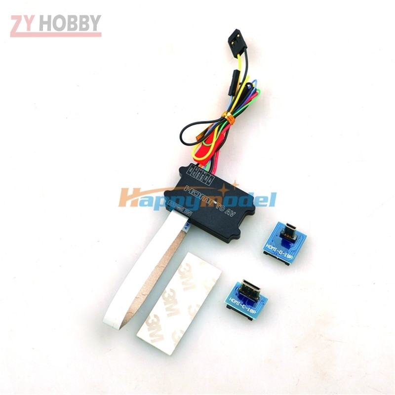 1pc Universal FPV HDMI to AV transition card Compatible for GH3 4 5D NEX A7